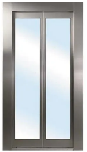 glass door